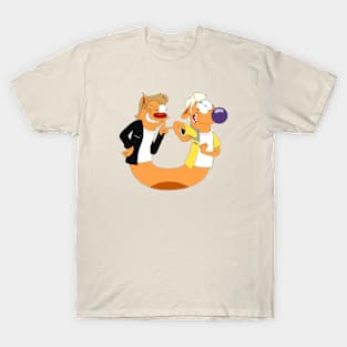 Catdog Comedic Combo T-Shirt